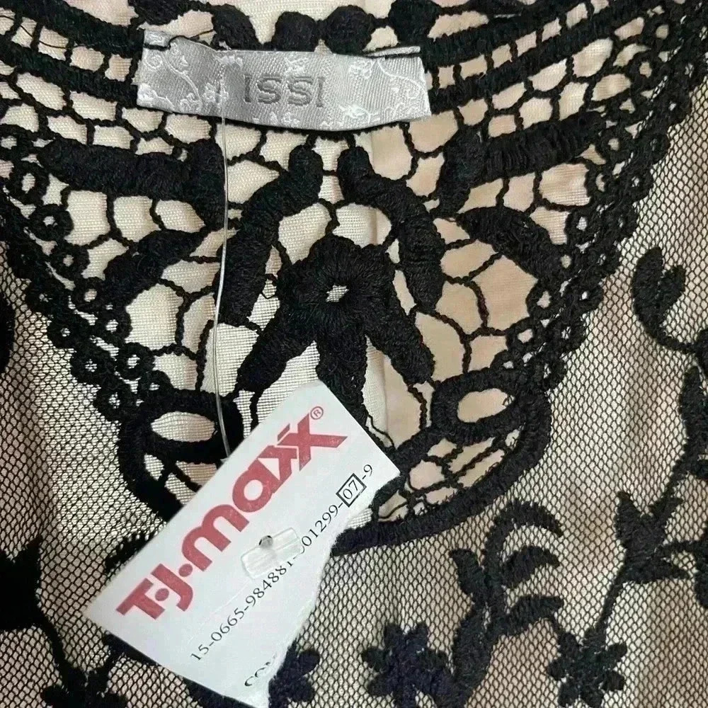 Black crochet vest - Picture 2 of 4